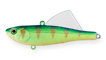 Воблер Раттлин Strike Pro Tornado Vibe 65, цвет: A172FL Glowing Blue Lemon, (EG-204A-UV#A172FL)
