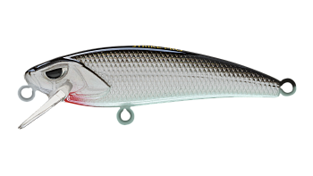 Воблер Минноу Strike Pro Gutsy Minnow 45S (Chip Minnow 45S), цвет: A010-EP Black Back Silver, (EG-244S#A010-EP)