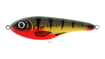 Воблер Джеркбейт Strike Pro Buster Jerk II Shallow Runner, цвет: CWC004 Mossgreen Glitter, (EG-049#C