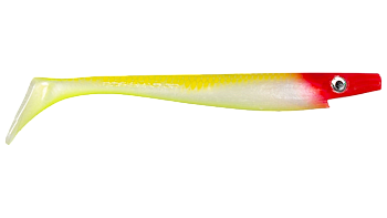 Силиконовая приманка Strike Pro Pig Shad, цвет: Clown, (SP-172A#SP22)