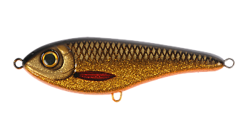 Воблер Джеркбейт Strike Pro Buster Jerk Sinking, цвет: C768 Golden Roach, (EG-048#C768)
