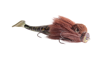 Бактейл Catch With Care Miuras Mouse Pig Shad, цвет: Baby Brown, (11-MMJ-015)