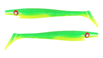 Силиконовая приманка Strike Pro Pig Shad Jr, цвет: Firetiger, (уп./2шт.), (SP-172C#102)
