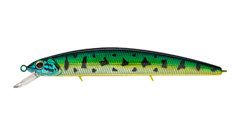 Воблер Минноу Strike Pro Montero 90SP, цвет: 945V Venom Perch, (EG-190A-SP#945V)
