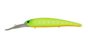 Воблер Минноу Strike Pro Hooligan Deep Diver 120, цвет: A178S Lemon Mat Tiger, (EG-220L#A178FS)