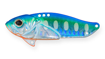 Блесна-Цикада Strike Pro Cyber Vibe 45, цвет: UV Blue Silver OB, (JG-005C#A150-713)