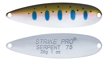 Блесна колеблющаяся Strike Pro Serpent Treble 65H, (ST-010A1#485-1-CP)