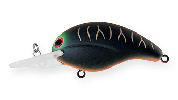Воблер Крэнк Strike Pro Yoda Wobbler 50, цвет: A208S Black Mat Tiger, (EG-750F#A208S)