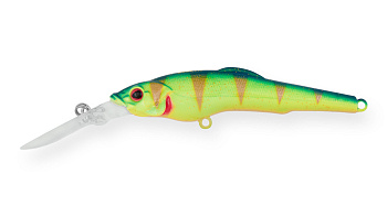 Воблер Минноу Strike Pro Challenger X Deep Diver 87L, цвет: A172FL Glowing Blue Lemon, (EG-076BL-F#A172FL)
