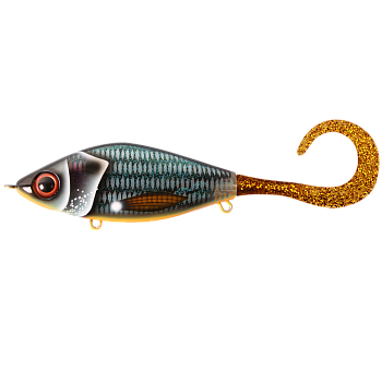 Воблер Джеркбейт Strike Pro Guppie Downsize Sinking, цвет: CWC042 Cosmic Blue, (EG-208B#CWC042)