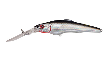 Воблер Минноу Strike Pro Challenger X Deep Diver 87L, цвет: A010T-EP Black Back Silver, (EG-076BL-F#A010T-EP)