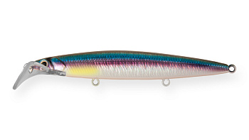 Воблер Минноу Strike Pro Scooter Minnow 90F, цвет: A210-SBO-RP Rainbow Ghost Wakasagi, (EG-186AF#A21