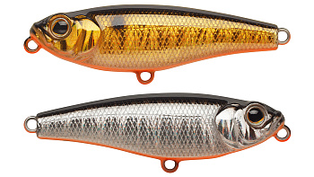 Воблер Стикбейт Strike Pro Sprat Stick 65, цвет: A70-613-SBO Double Silver/Smoked, (EG-141C#613-SBO/A70-SBO)
