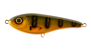 Воблер Джеркбейт Strike Pro Buster Jerk Sinking, цвет: C753F-UV Olive Perch UV, (EG-048#C753F-UV)