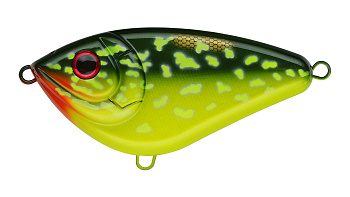 Воблер Джеркбейт Strike Pro Belly Buster, цвет: C202F Hot Pike, (EG-064#C202F)