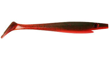 Силиконовая приманка Strike Pro Pig Shad, цвет: Tomato, (SP-172A#114)