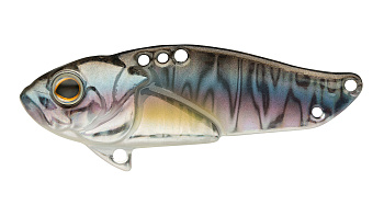 Блесна-Цикада Strike Pro Cyber Vibe 35, цвет: Rainbow Ghost Wakasagi, (JG-005A#A210-SBO-RP)