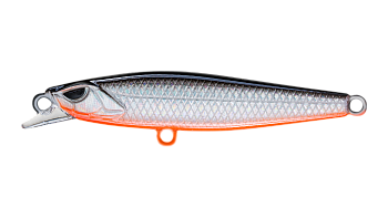 Воблер Минноу Strike Pro Scud Minnow 60S (Lipslide 60), цвет: A70-713 Black Silver OB, (EG-241#A70-7