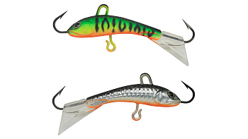 Балансир Strike Pro Dolphin Ice 30, цвет: GC01S/CA06ES, цвет: Mat Tiger / Grey Shadow, хвост: прозрачный