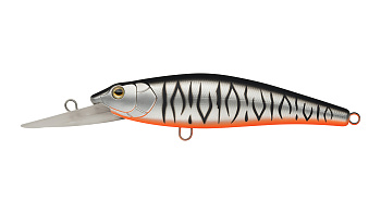 Воблер Минноу Strike Pro Jer-O Minnow 180, цвет: A243ES Grey Shadow Mat Tiger, (EG-045F#A243ES)