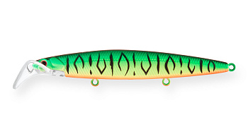 Воблер Минноу Strike Pro Scooter Minnow 90F, цвет: GC01S Mat Tiger, (EG-186AF#GC01S)