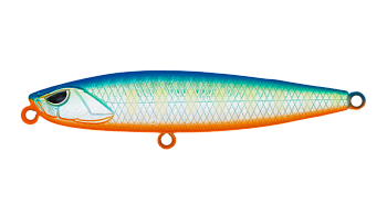 Воблер Стикбейт Strike Pro Scud Stick 90S (Slide Bait Heavy One 90), цвет: A150-713 UV Blue Silver OB, (EG-245B-20g#A150-713)