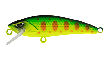 Воблер Минноу Strike Pro Gutsy Minnow 45S (Chip Minnow 45S), цвет: A209S Acid Mat Char, (EG-244S#A209S)