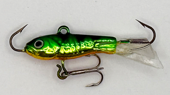 Балансир Strike Pro Ice Baby 25, цвет: A45E, цвет: Natural Perch, хвост: прозрачный