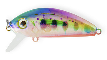 Воблер Минноу Strike Pro Mustang Minnow 45, цвет: AR152G Transparent Pearl Arctic Char, (MG-002F#AR1