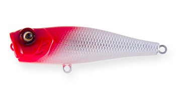 Воблер Поппер Strike Pro Bubble Pop 65, цвет: 022PT Redhead, (EG-046#022PT)