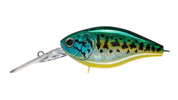 Воблер Крэнк Strike Pro Cranky-EX Deep 60, цвет: 945V Venom Perch, (EG-168XL#945V)