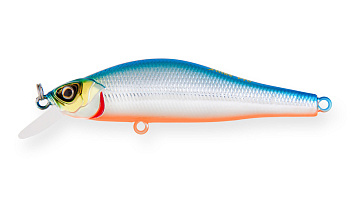 Воблер Минноу Strike Pro Archback 100, цвет: 626E Blue Silver OB, (EG-125B-SP#626E)
