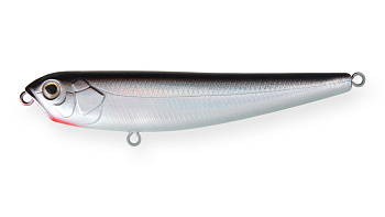Воблер Волкер Strike Pro Hot Dog 65, цвет: A010-EP Black Back Silver, (EG-030A#A010T-EP)