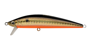 Воблер Минноу Strike Pro Euro Minnow 110, цвет: 613-713 Black Back Smoked OB, (JL-115F#613-713)