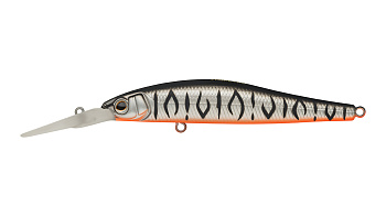 Воблер Минноу Strike Pro Jumper DR 90SP, цвет: A243ES Grey Shadow Mat Tiger, (EG-192BL-SP#A243ES)