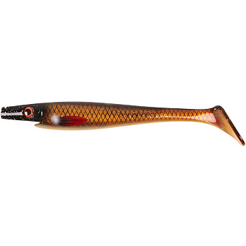 Силиконовая приманка Strike Pro Pig Shad Jr, цвет: Copper Carp, (уп./2шт.), (SP-172C#158)