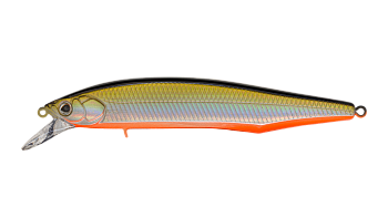 Воблер Минноу Strike Pro Intriger 105SP, цвет: 612T Natural Shad Silver, (EG-194A-SP#612T)