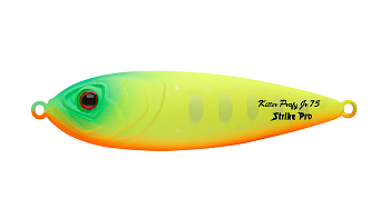 Блесна колеблющаяся Strike Pro Killer Profy 75, цвет: A178S Lemon Mat Tiger, (PST-02#A178S-A178S)
