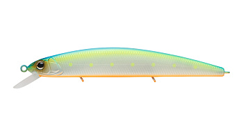 Воблер Минноу Strike Pro Montero 110SP, цвет: S056C Blue Mat Transparent Milk, (EG-190C-SP#S056C-GS)