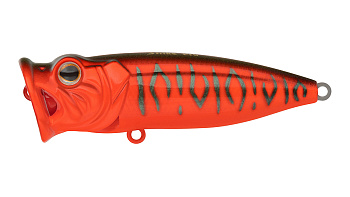 Воблер Поппер Strike Pro Pike Pop 60, цвет: A207 Red Devil Pearl, (SH-002BA#A207)