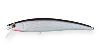 Воблер Минноу Strike Pro Arc Minnow 75SP, цвет: A010-EP Black Back Silver, (JL-119-SP#A010T-EP)