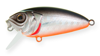 Воблер Крэнк Strike Pro Stumpy Fly 40, цвет: A70-713 Black Silver OB, (EG-134#A70-713)