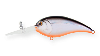 Воблер Крэнк Strike Pro Wormouth Wobbler 62, цвет: A70T Black Silver OB, (EG-037F#A70T)