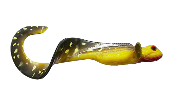 Силиконовая приманка Kanalgratis Nettel Laken, цвет: Hot Pike, (NL-HOT-PIKE-02)
