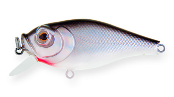 Воблер Крэнк Strike Pro Aquamax Shad 50, цвет: A010-EP Black Back Silver, (JL-128F#A010-EP)