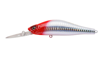 Воблер Минноу Strike Pro Archback Deep 100SP, цвет: 022PPP-713 Redhead Silver, (EG-125BL-SP#022PPP-7