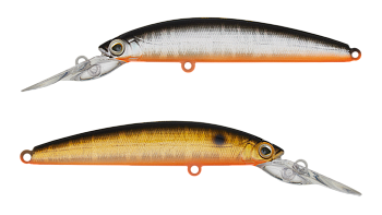 Воблер Минноу Strike Pro Magiс Minnow 125, цвет: A70-613-SBO Double Silver/Smoked, (EG-069F#613-SBO/A70-SBO)