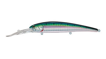 Воблер Минноу Strike Pro Hooligan Deep Diver 120, цвет: 692-713-RP Pacific Sardine, (EG-220L#692-713