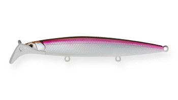 Воблер Минноу Strike Pro Scooter Minnow 90F, цвет: A53-EP Silver Smelt UV, (EG-186AF#A53-EP)