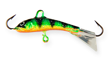 Балансир Strike Pro Dolphin Ice 30, цвет: A09, цвет: Old School Perch, хвост: прозрачный
